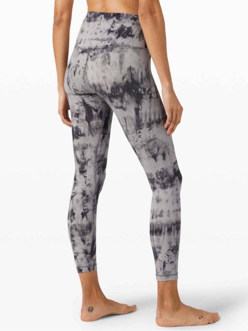 lululemon athletica Align Pant II 25” Game Day Dark Chrome Black Multi